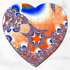 Abstract Art Artwork Fractal 2 Jigsaw Puzzle (heart) by Pakrebo