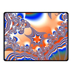 Abstract Art Artwork Fractal 2 Double Sided Fleece Blanket (small) 