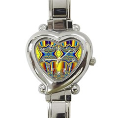 Abstract Art Design Digital Art Heart Italian Charm Watch