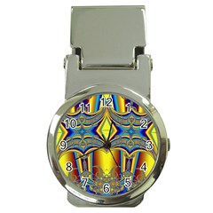 Abstract Art Design Digital Art Money Clip Watches