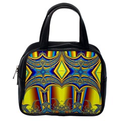 Abstract Art Design Digital Art Classic Handbag (One Side)