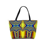 Abstract Art Design Digital Art Classic Shoulder Handbag Back