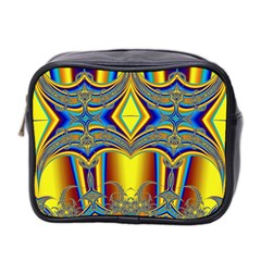 Abstract Art Design Digital Art Mini Toiletries Bag (Two Sides)