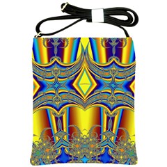 Abstract Art Design Digital Art Shoulder Sling Bag