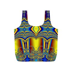 Abstract Art Design Digital Art Full Print Recycle Bag (S)