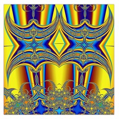 Abstract Art Design Digital Art Large Satin Scarf (Square)