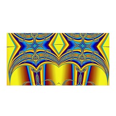 Abstract Art Design Digital Art Satin Wrap