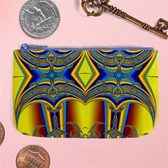 Abstract Art Design Digital Art Large Coin Purse