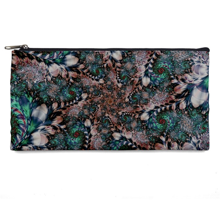 Art Artwork Fractal Digital Art Floral Pencil Cases