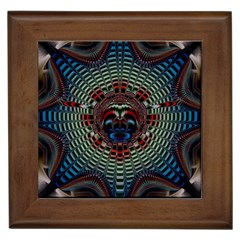 Abstract Abstract Art Artwork Star Framed Tiles by Pakrebo