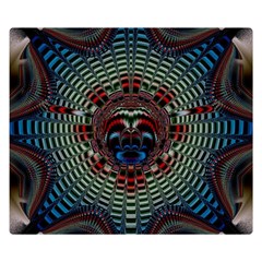 Abstract Abstract Art Artwork Star Double Sided Flano Blanket (small)  by Pakrebo