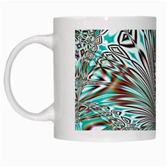 Crystal Design Crystal Pattern Glass White Mugs by Pakrebo