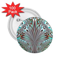 Crystal Design Crystal Pattern Glass 2 25  Buttons (100 Pack)  by Pakrebo