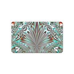 Crystal Design Crystal Pattern Glass Magnet (name Card) by Pakrebo