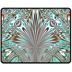 Crystal Design Crystal Pattern Glass Fleece Blanket (medium)  by Pakrebo