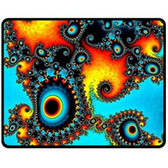 Artwork Fractal Digital Art Fleece Blanket (medium)  by Pakrebo