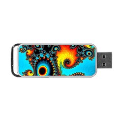 Artwork Fractal Digital Art Portable Usb Flash (one Side) by Pakrebo