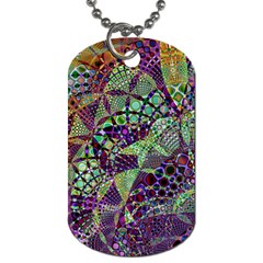 Background Design Art Artwork Dog Tag (two Sides)