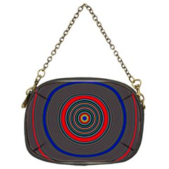 Art Design Fractal Circle Chain Purse (two Sides) by Pakrebo