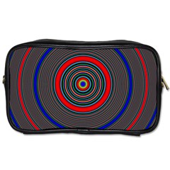 Art Design Fractal Circle Toiletries Bag (one Side) by Pakrebo