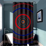 Art Design Fractal Circle Shower Curtain 36  x 72  (Stall)  Curtain(36 X72 ) - 33.26 x66.24  Curtain(36 X72 )