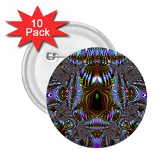 Art Artwork Fractal Digital Art 2 25  Buttons (10 Pack) 