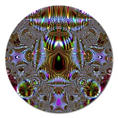 Art Artwork Fractal Digital Art Magnet 5  (round) by Pakrebo