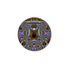 Art Artwork Fractal Digital Art Golf Ball Marker by Pakrebo