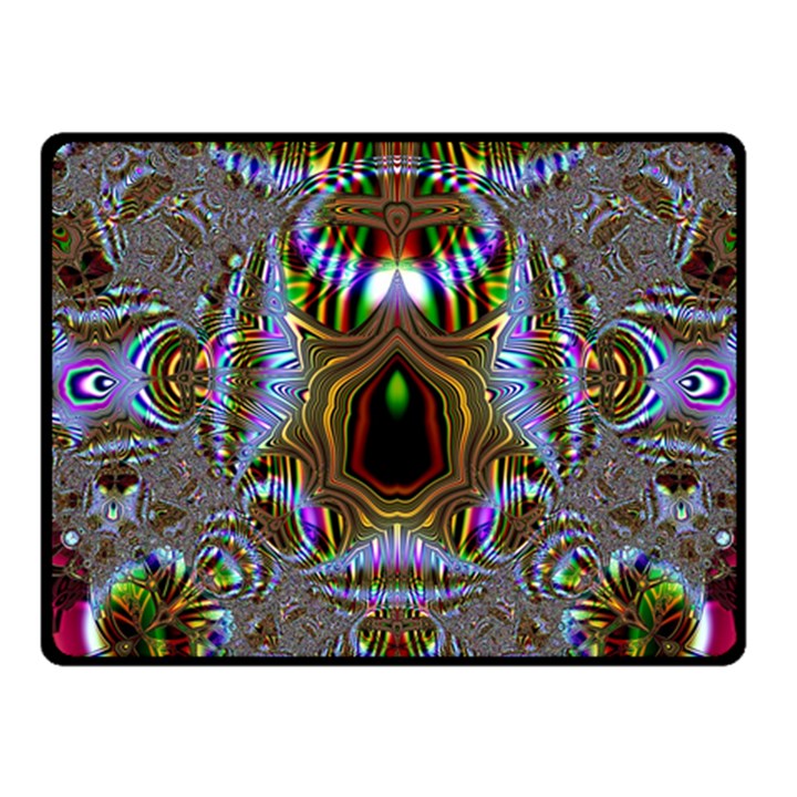 Art Artwork Fractal Digital Art Fleece Blanket (Small)