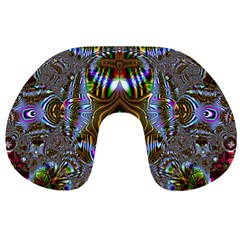 Art Artwork Fractal Digital Art Travel Neck Pillow by Pakrebo