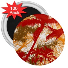 Into The Forest Paradise 3  Magnets (100 Pack) by impacteesstreetweartwo