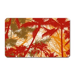 Into The Forest Paradise Magnet (rectangular) by impacteesstreetweartwo