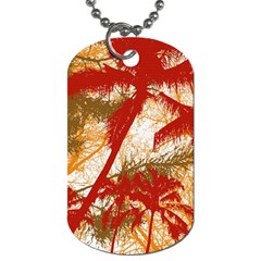 Into The Forest Paradise Dog Tag (one Side)