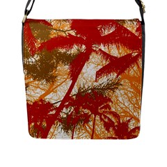 Into The Forest Paradise Flap Closure Messenger Bag (l)