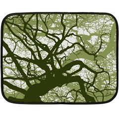 Into The Forest 11 Double Sided Fleece Blanket (mini)  by impacteesstreetweartwo