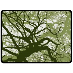 Into The Forest 11 Fleece Blanket (large)  by impacteesstreetweartwo