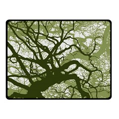 Into The Forest 11 Double Sided Fleece Blanket (small)  by impacteesstreetweartwo