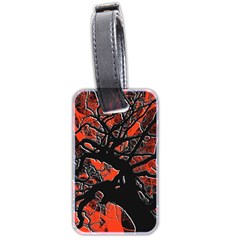 Into The Forest 6 Luggage Tag (two Sides) by impacteesstreetweartwo