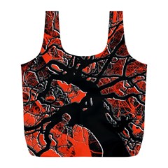 Into The Forest 6 Full Print Recycle Bag (l) by impacteesstreetweartwo