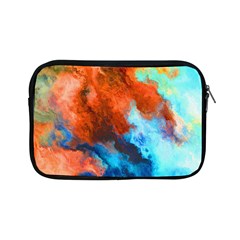 Orange Blue Texture                     Apple Ipad Mini Protective Soft Case by LalyLauraFLM