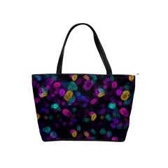 Neon Brushes                      Classic Shoulder Handbag by LalyLauraFLM