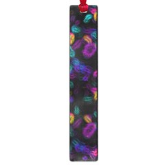 Neon Brushes                      Large Book Mark by LalyLauraFLM