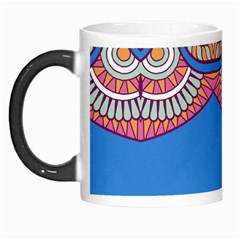 Shapes On A Blue Background                      Morph Mug by LalyLauraFLM