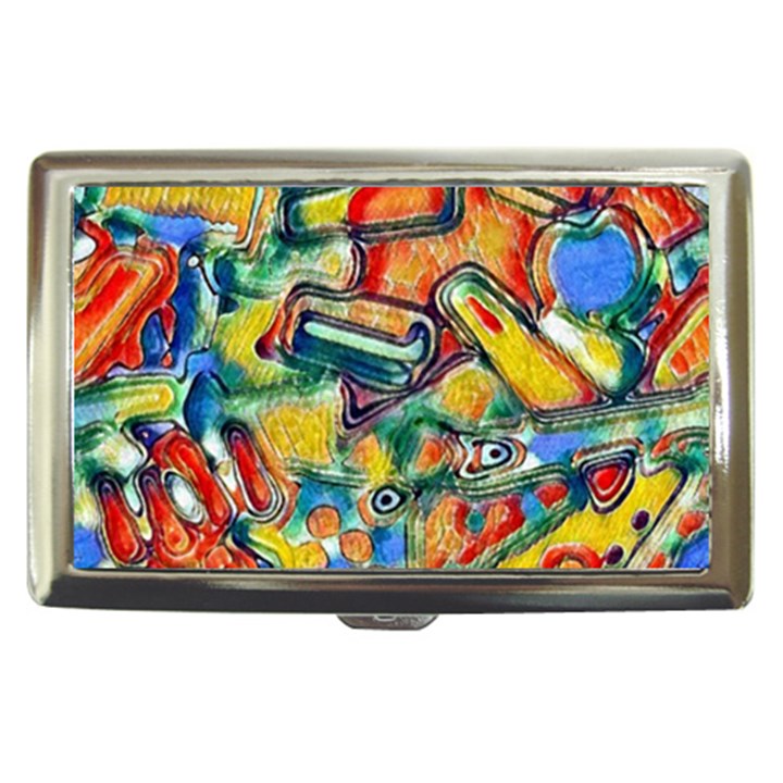 Colorful painted shapes                      Cigarette Money Case