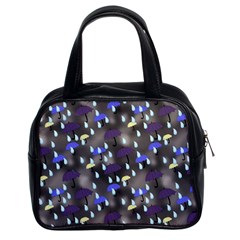 Rain And Umbrellas Classic Handbag (two Sides) by bloomingvinedesign