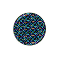 Have Fun Multicolored Text Pattern Hat Clip Ball Marker