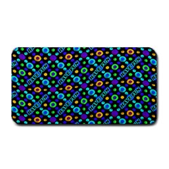 Have Fun Multicolored Text Pattern Medium Bar Mats