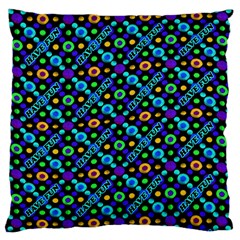 Have Fun Multicolored Text Pattern Large Cushion Case (Two Sides)