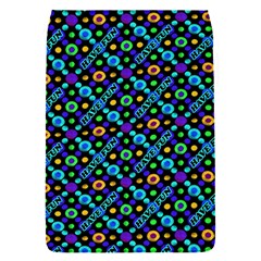 Have Fun Multicolored Text Pattern Removable Flap Cover (S)