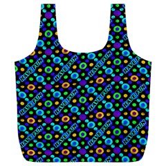 Have Fun Multicolored Text Pattern Full Print Recycle Bag (xl) by dflcprintsclothing